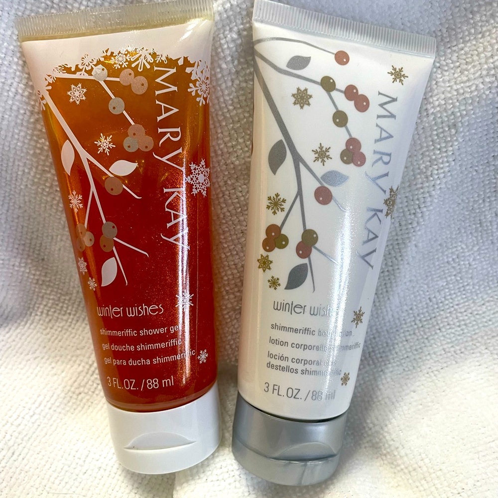Mary Kay Winter Wishes Shimmerific Body Lotion & Gel, Gift, Gifting, Self-care